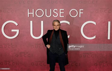 jeremy irons house of gucci|House of Gucci london.